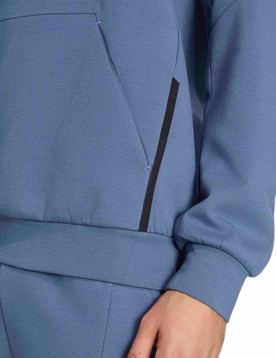 Sudadera Adidas con capucha y bolsa para hombre