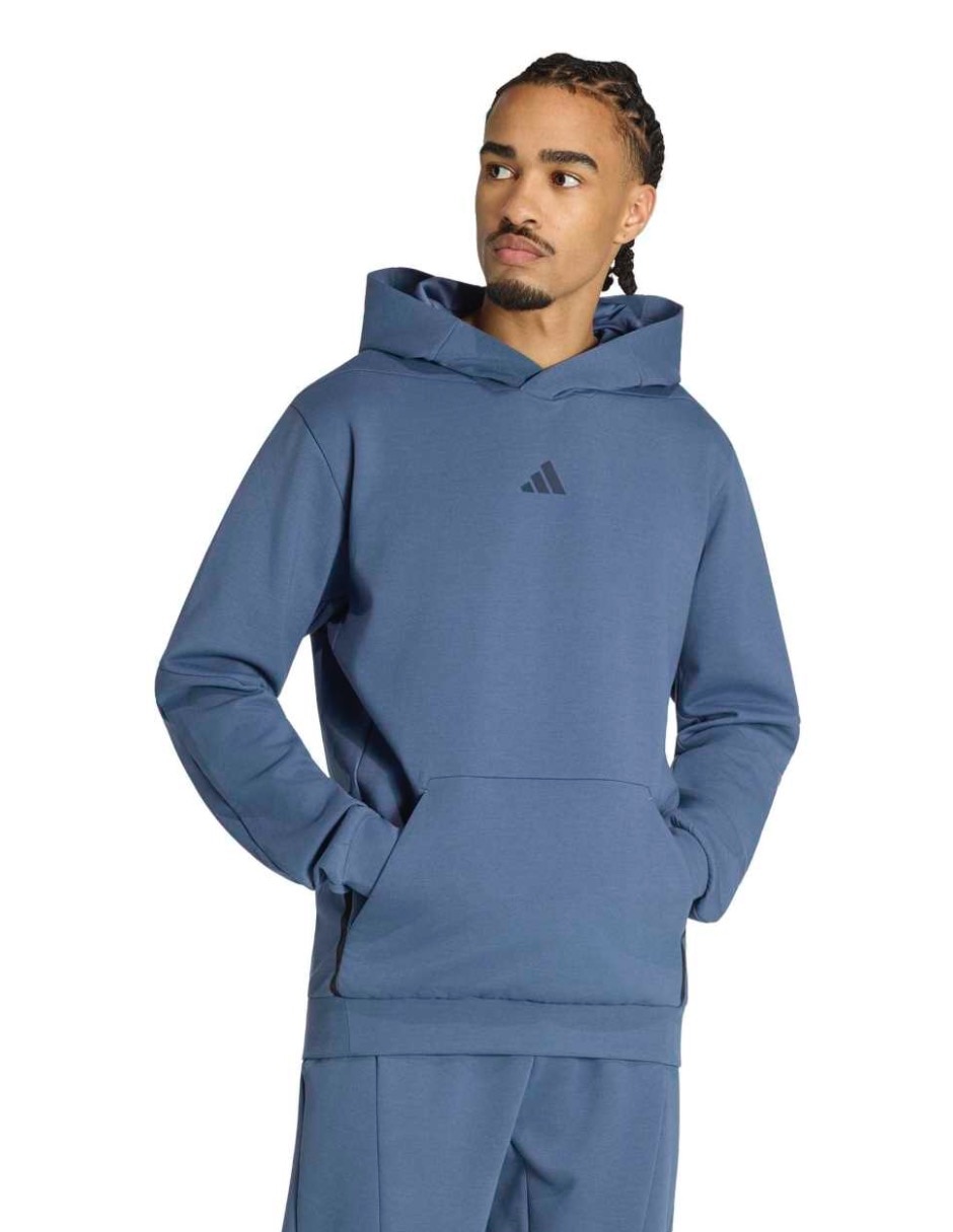 Sudadera Adidas con capucha y bolsa para hombre
