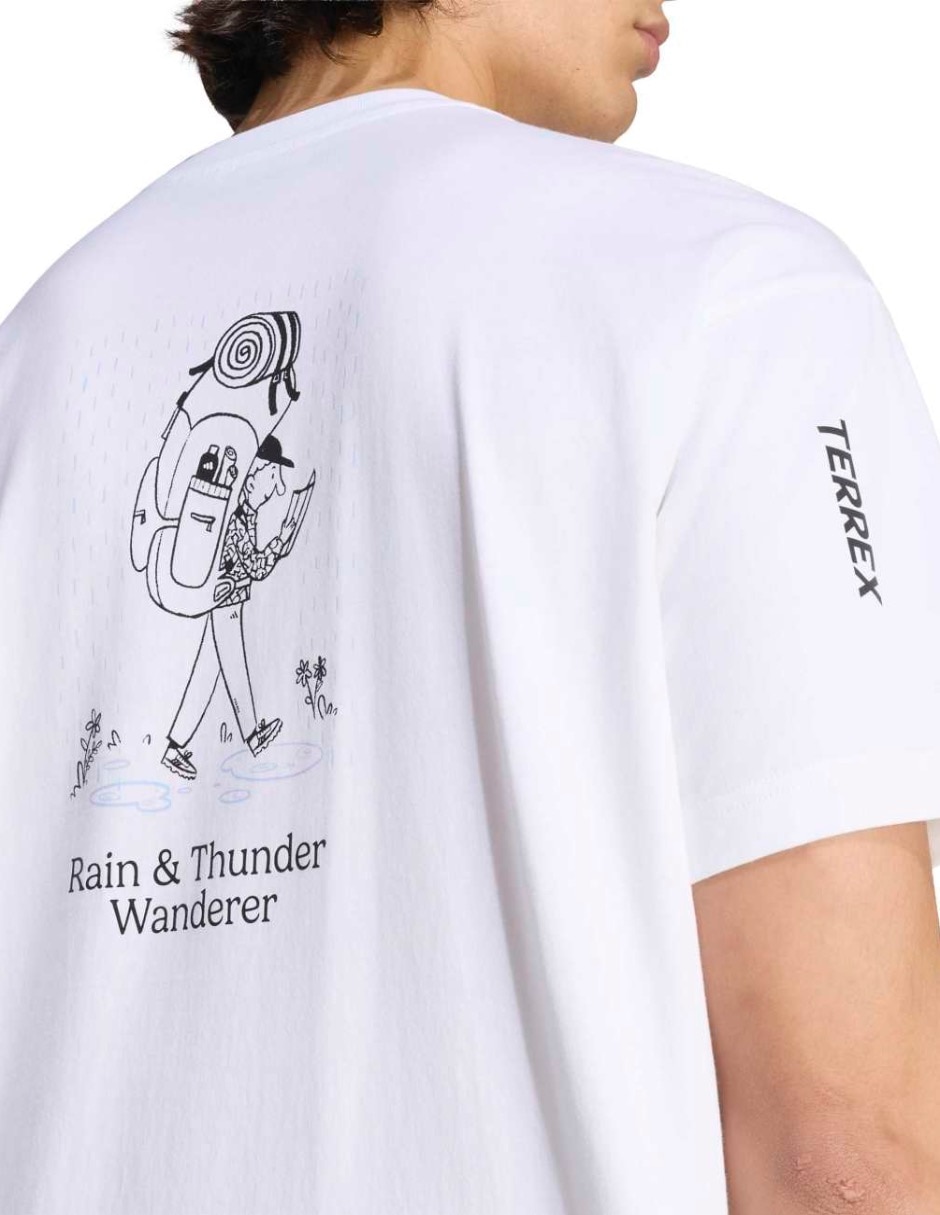 Playera deportiva para entrenamiento Adidas unisex