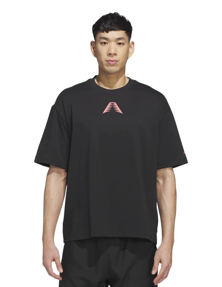 Playera deportiva para básquetbol Adidas para hombre
