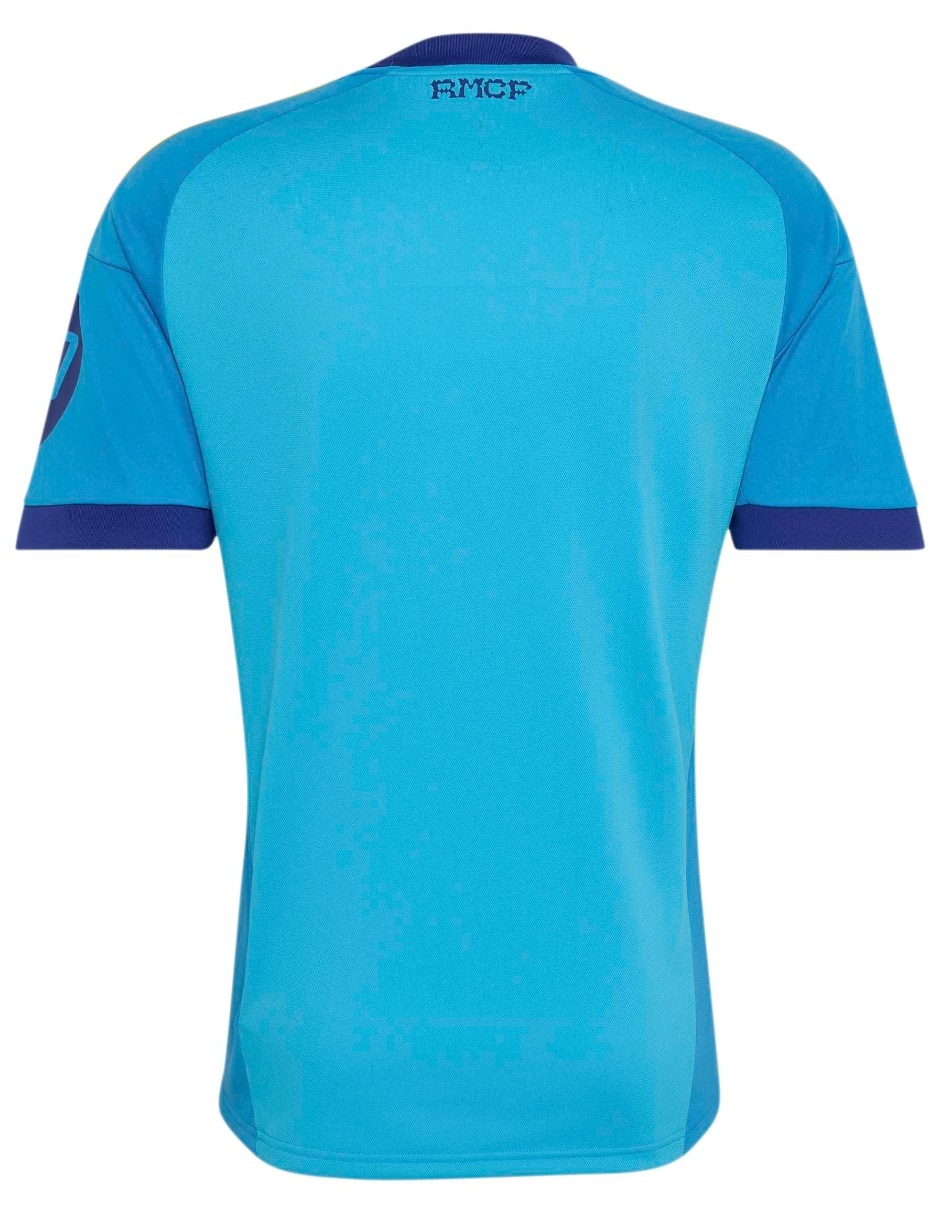 Jersey de Real Madrid Club de fútbol local manga corta para hombre 2