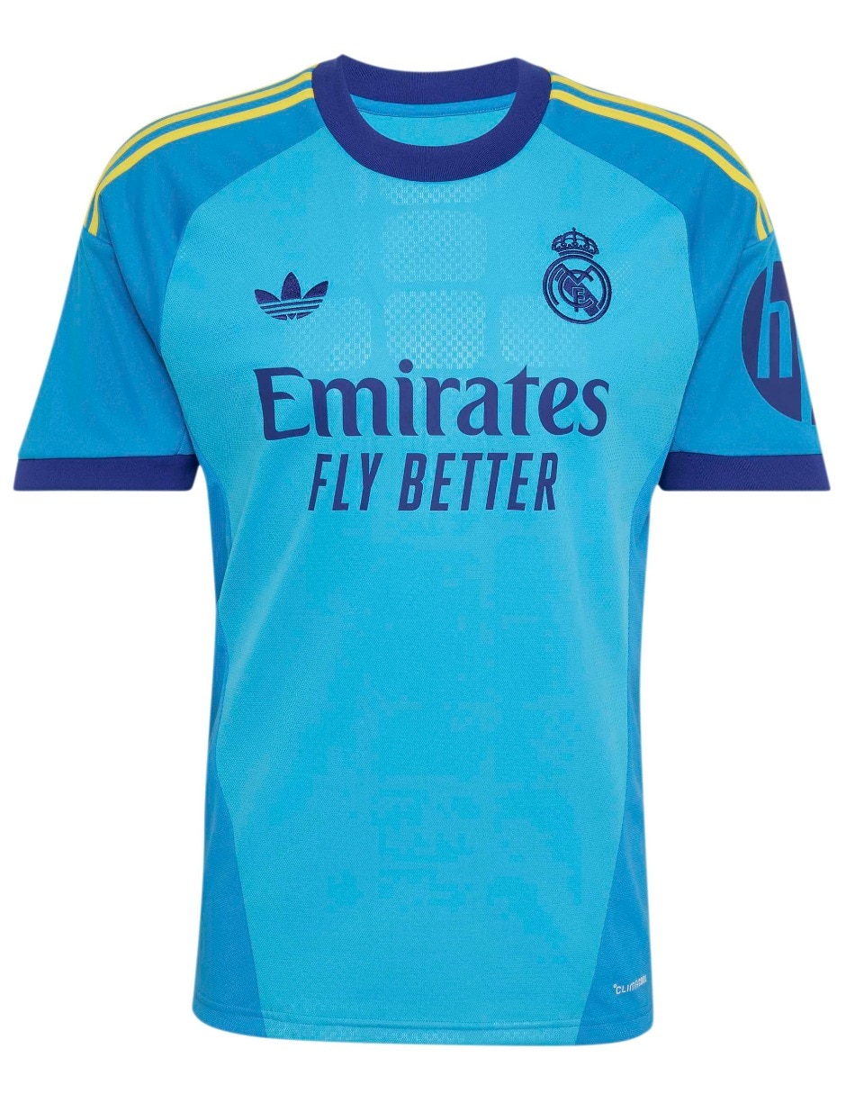 Jersey de Real Madrid Club de fútbol local manga corta para hombre 4