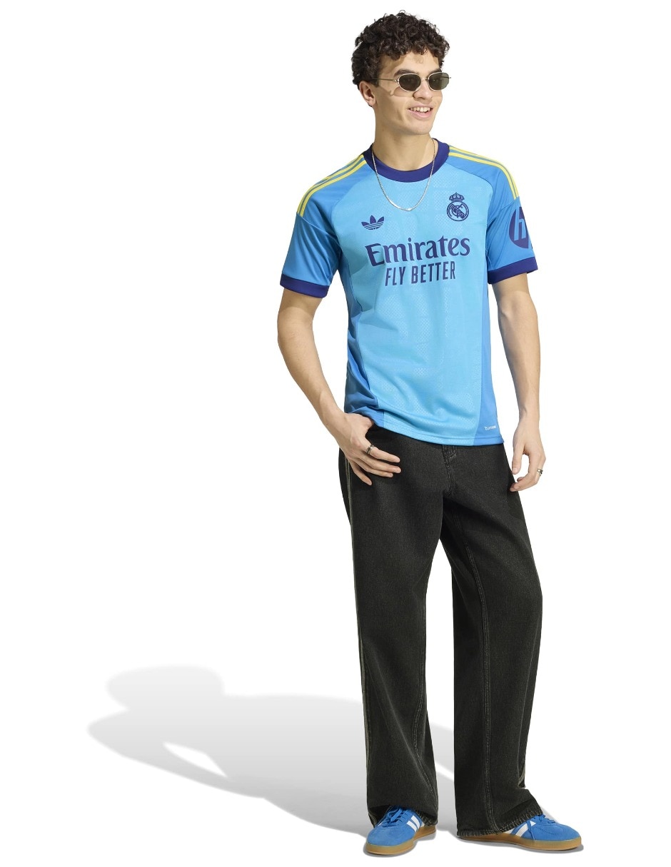 Jersey de Real Madrid Club de fútbol local manga corta para hombre 7