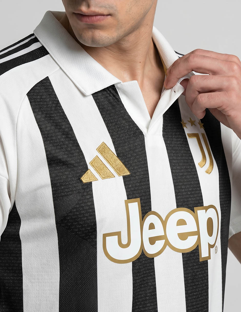 Jersey de Juventus de Turín local manga corta Adidas jugador para hombre