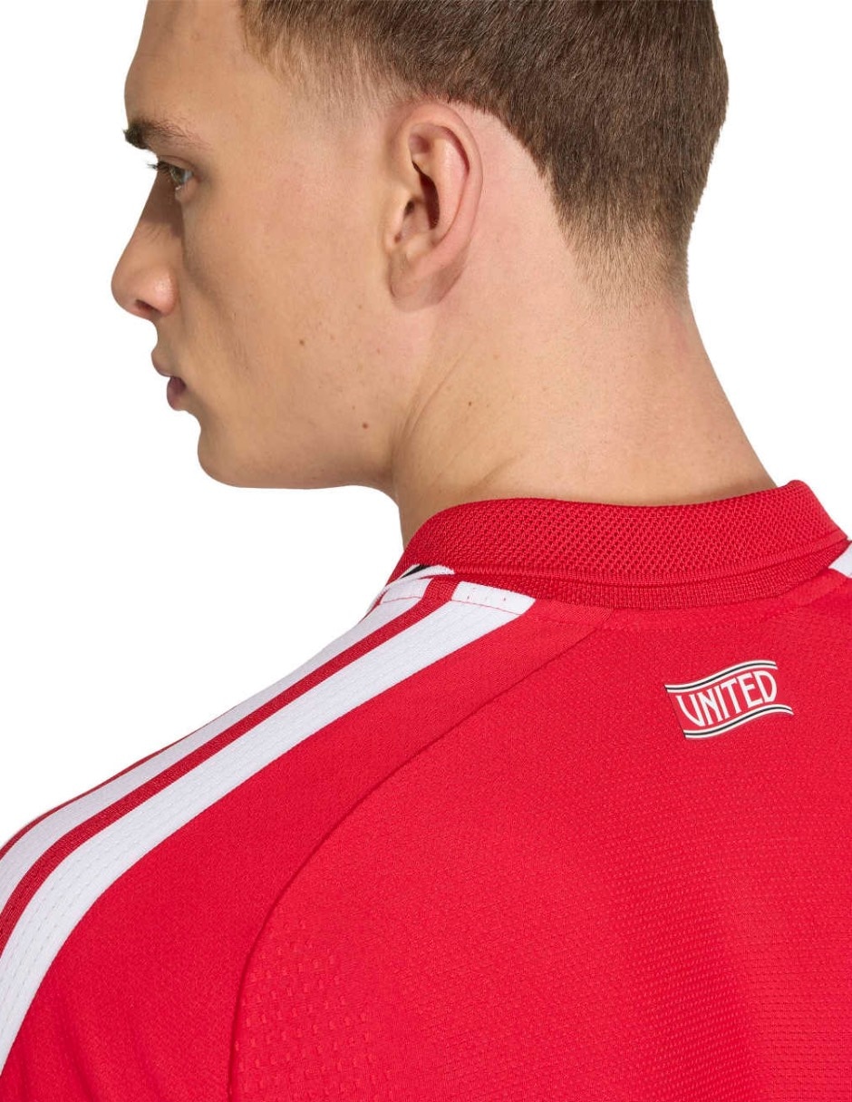 Jersey de Manchester United Local de manga corta Adidas Jugador para hombre