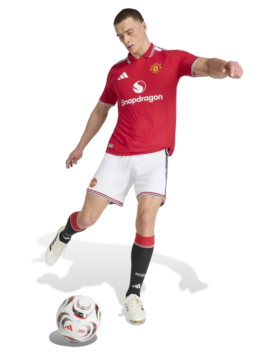 Jersey de Manchester United Local de manga corta Adidas Jugador para hombre