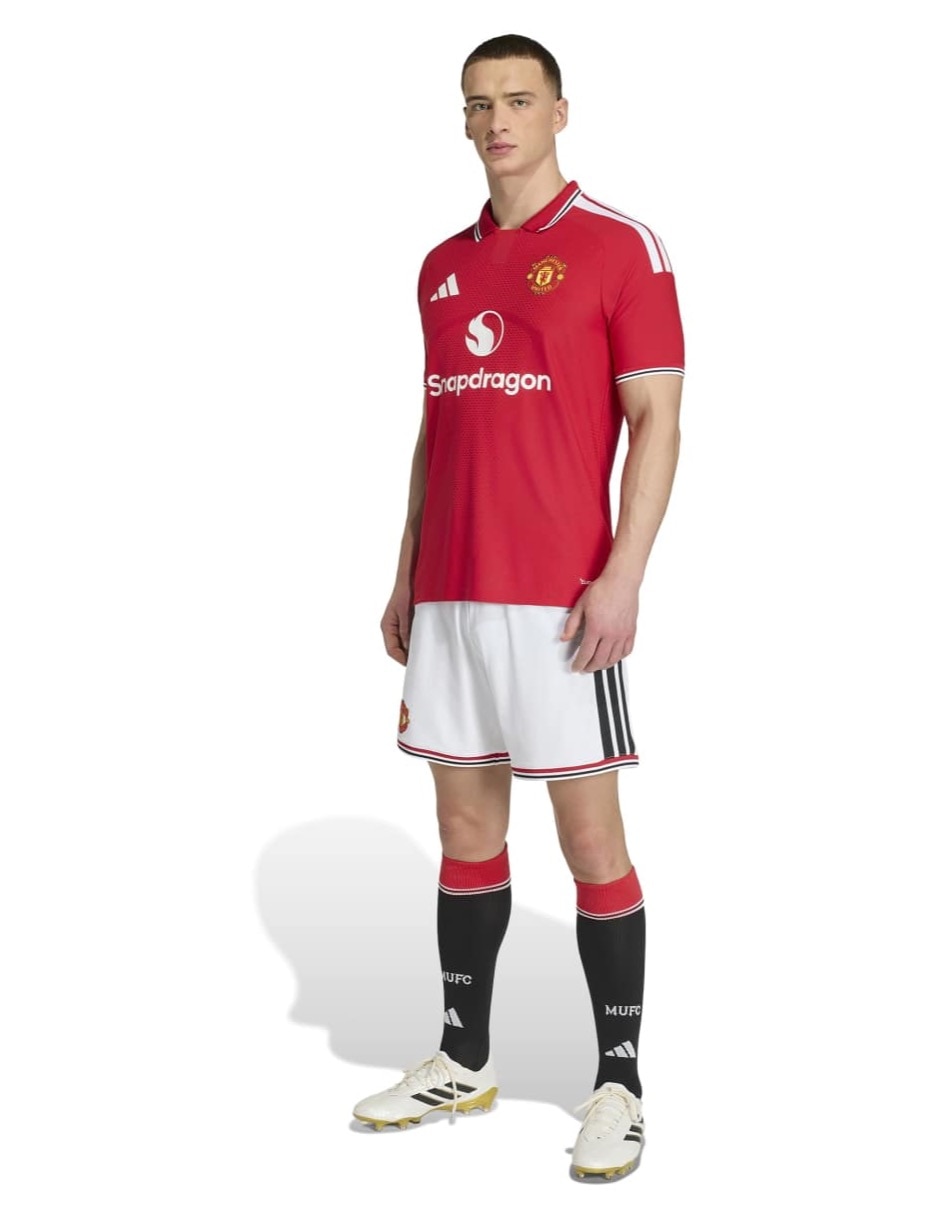Jersey de Manchester United Local de manga corta Adidas Jugador para hombre