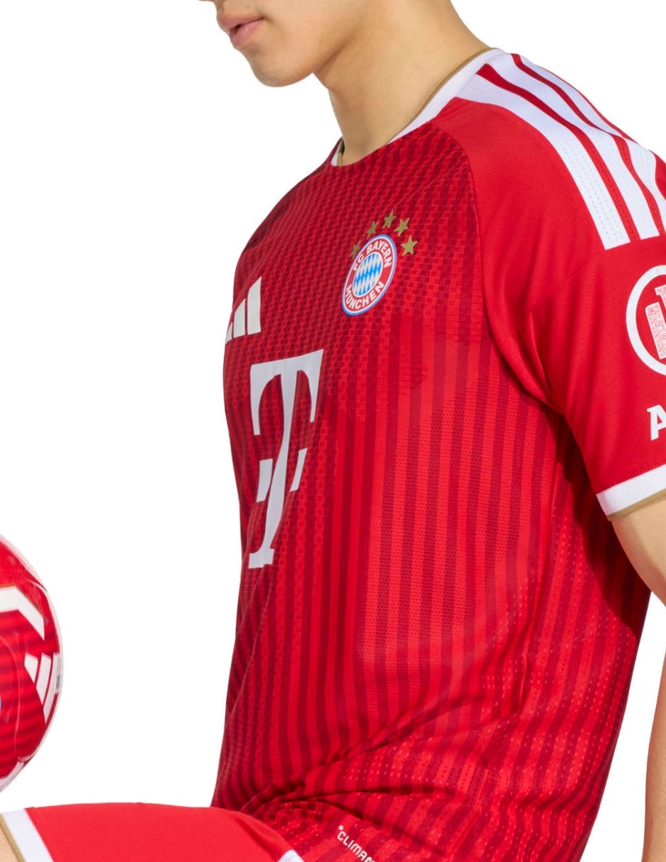 Jersey de Bayern Munich Local manga corta Adidas Jugador para hombre