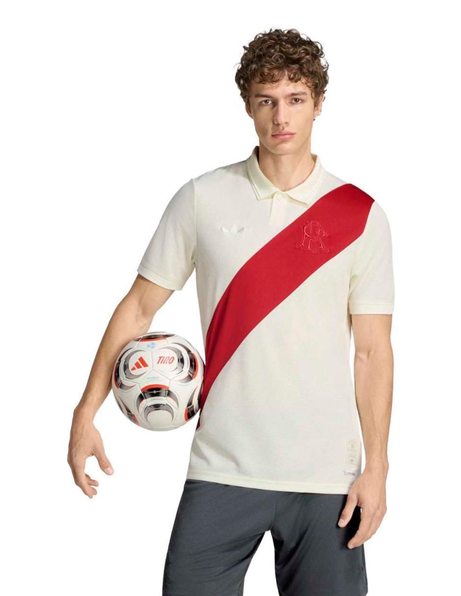 Jersey de Club Atlético River Plate Local de manga corta Adidas Jugador para hombre