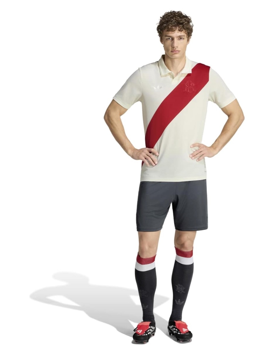 Jersey de Club Atlético River Plate Local de manga corta Adidas Jugador para hombre