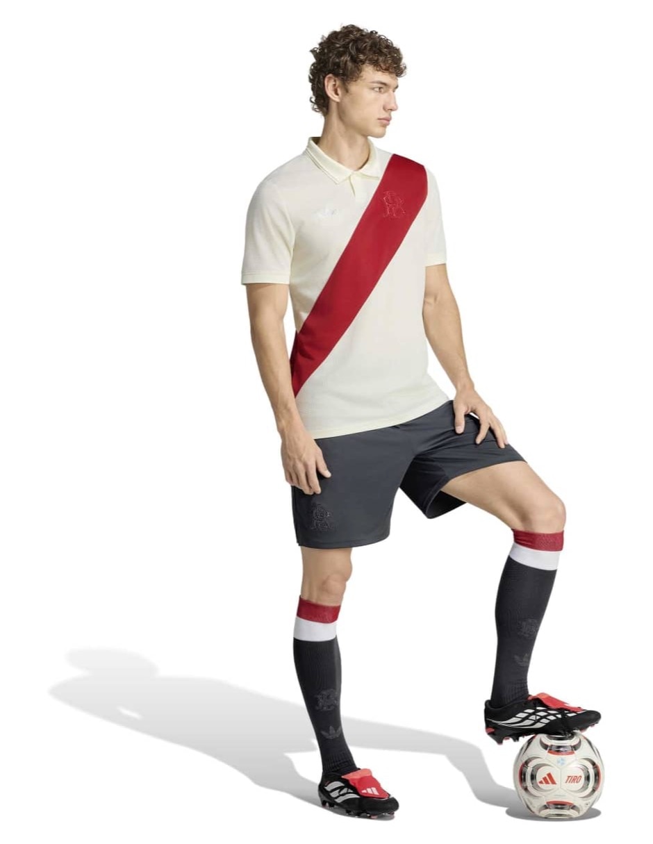 Jersey de Club Atlético River Plate Local de manga corta Adidas Jugador para hombre