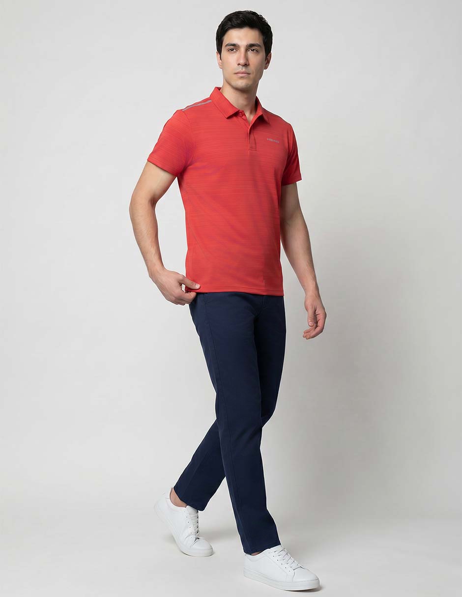 Playera tipo polo pádel para hombre 3