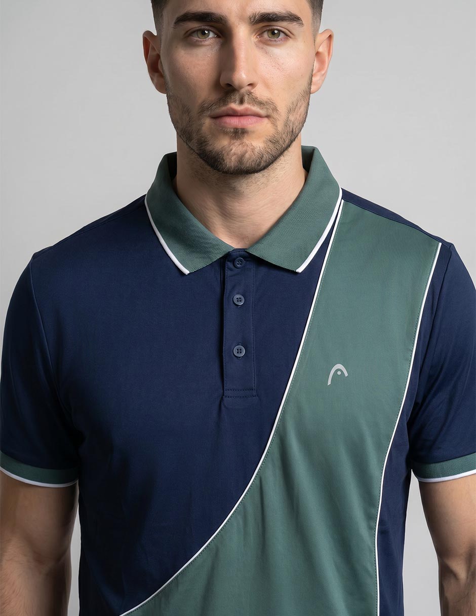 Playera tipo polo HEAD para Hombre