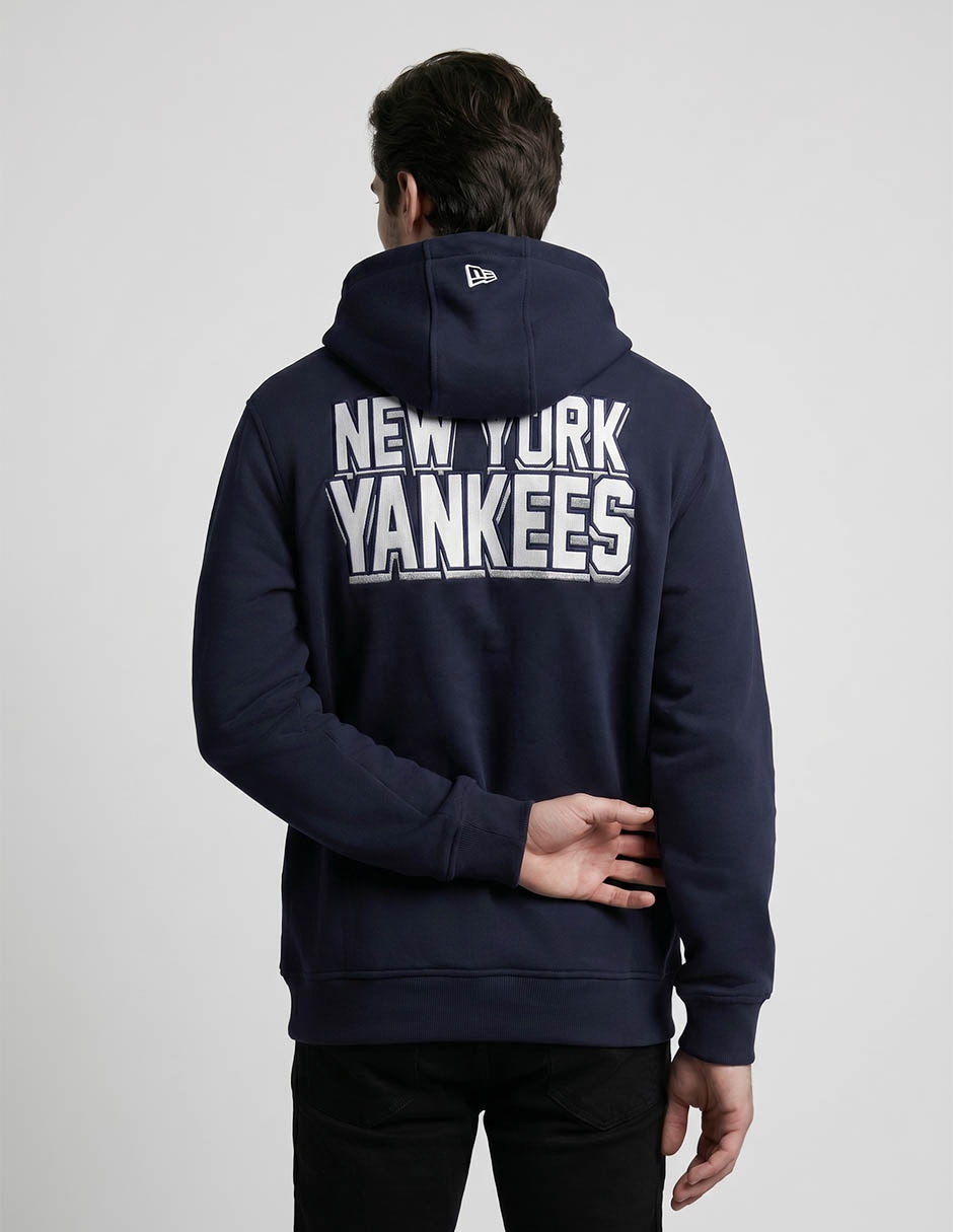 Sudadera new era game day con cierre new york yankees para unisex