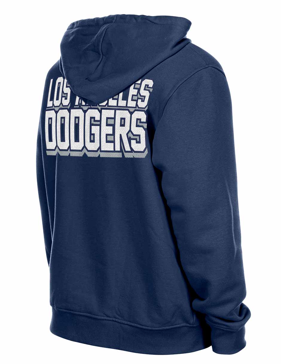 Sudadera new era game day con con cierre los angeles dodgers unisex