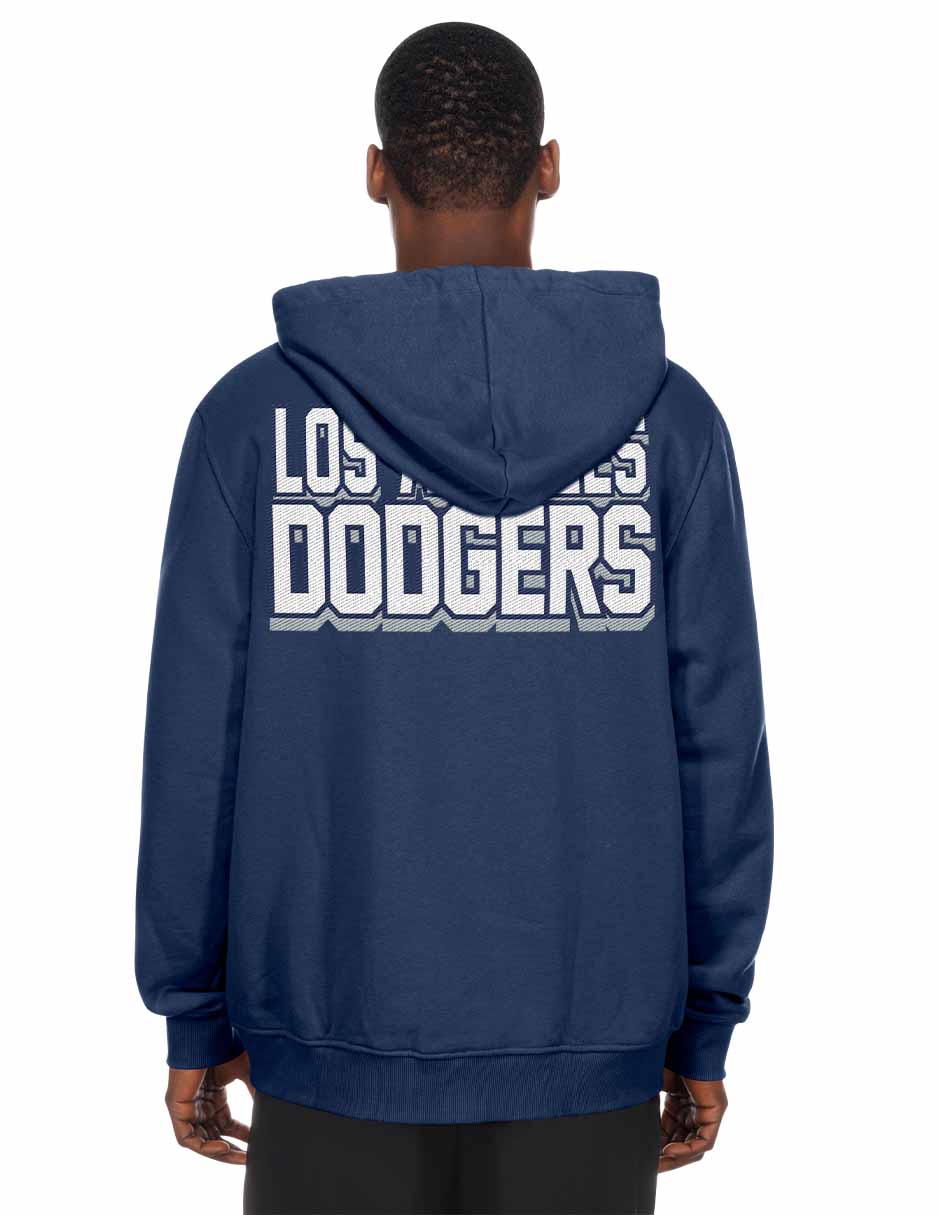 Sudadera new era game day con con cierre los angeles dodgers unisex