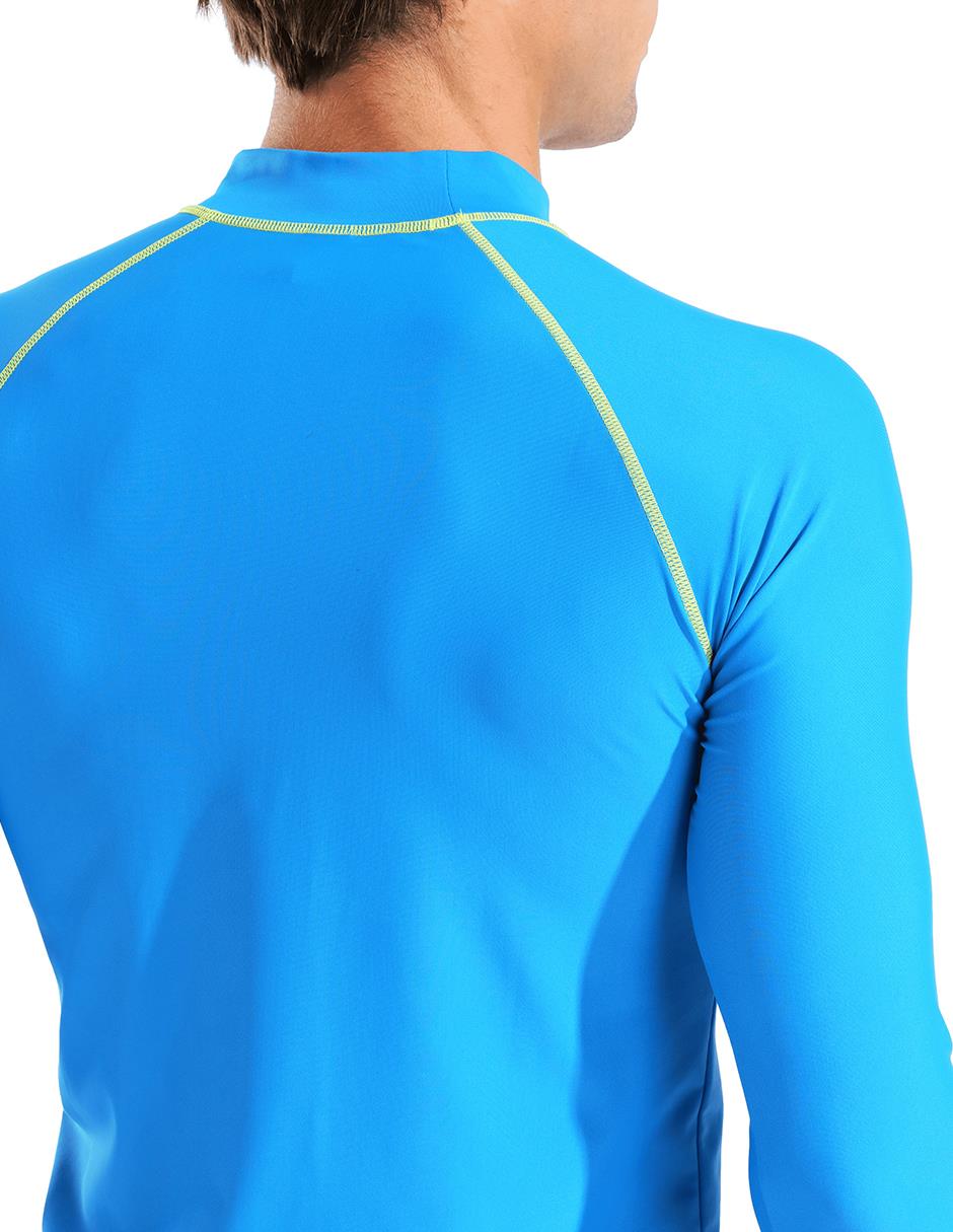 Wetshirt estampado liso para hombre 5