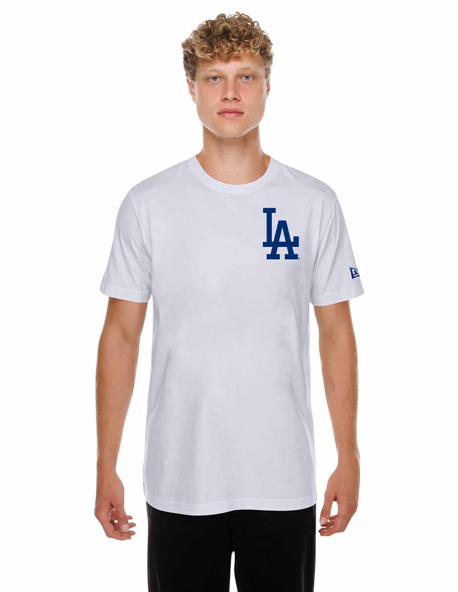 Playera deportiva para béisbol new era los angeles dodgers unisex