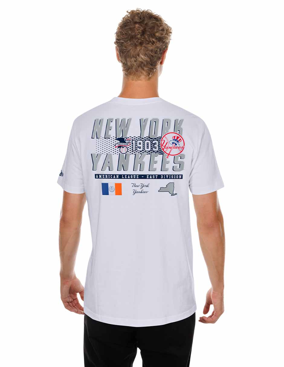 Playera deportiva para béisbol new era new york yankees unisex