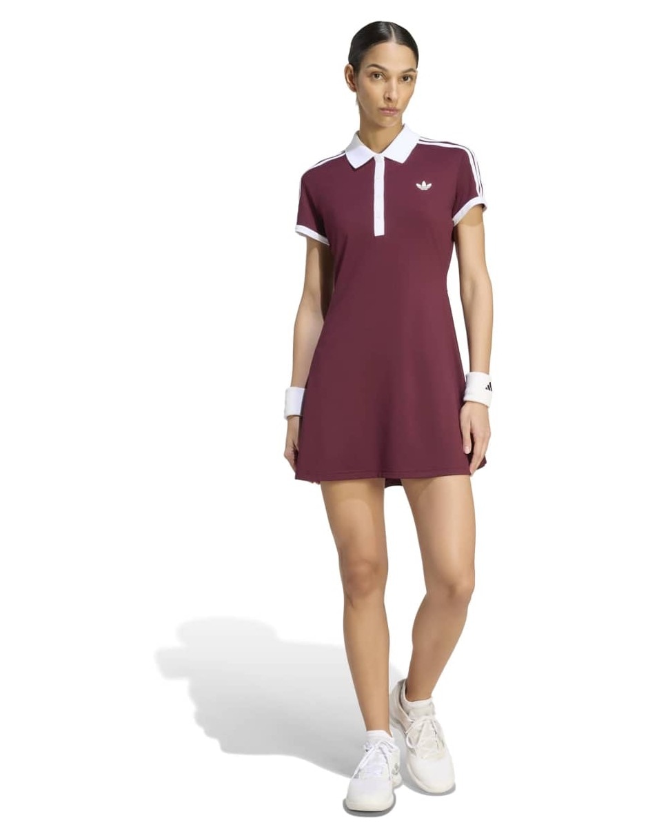 Vestido sin bra mini tennis para mujer
