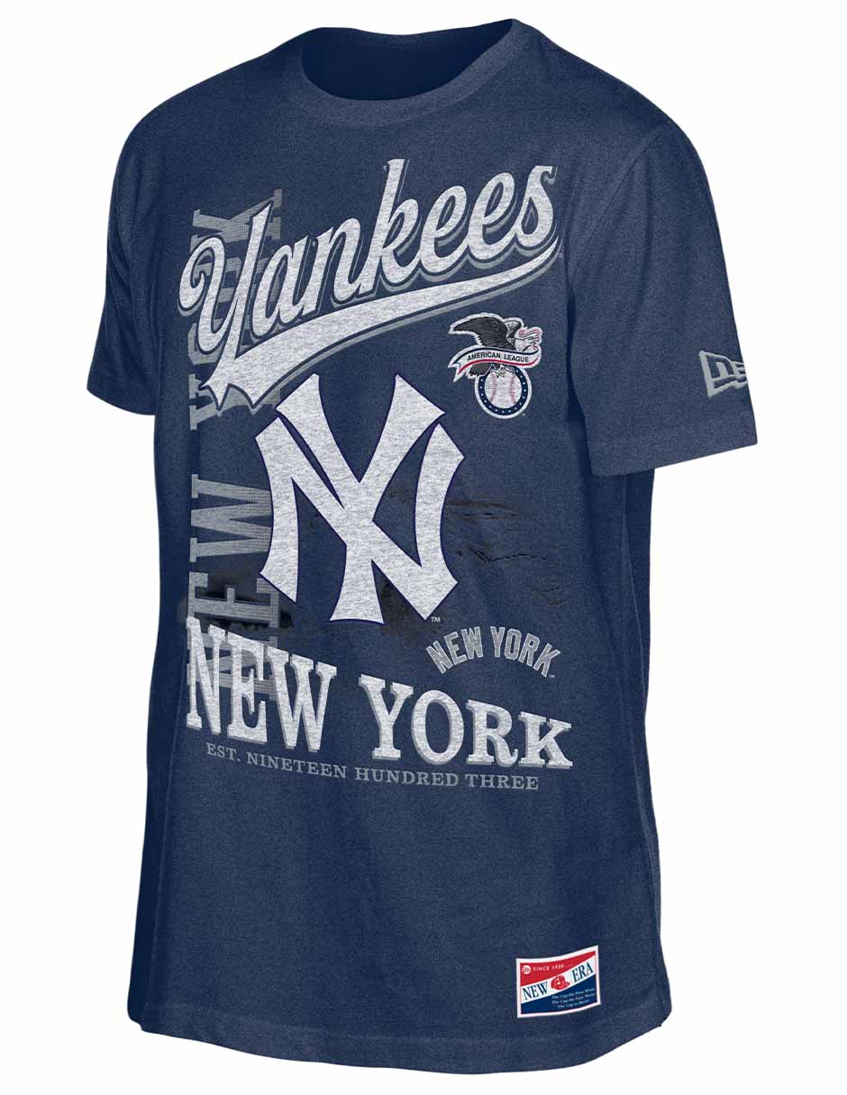 Playera deportiva para béisbol new era new york yankees unisex