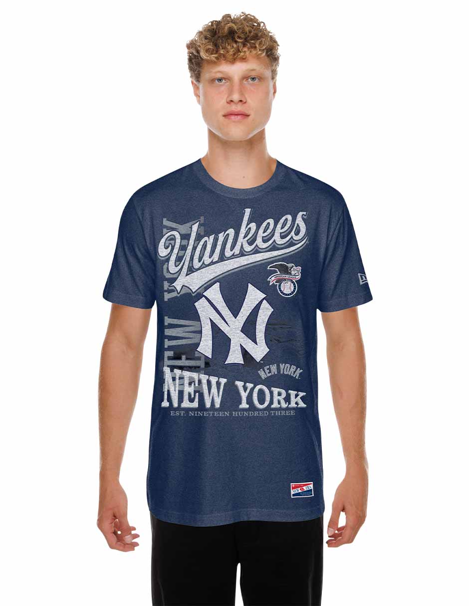 Playera deportiva para béisbol new york yankees unisex Playera deportiva para béisbol new york yankees unisex