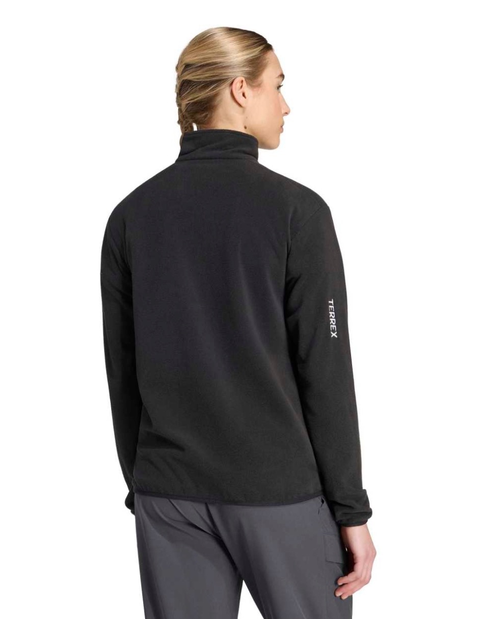 Sudadera para montañismo Midlayers con capucha para mujer