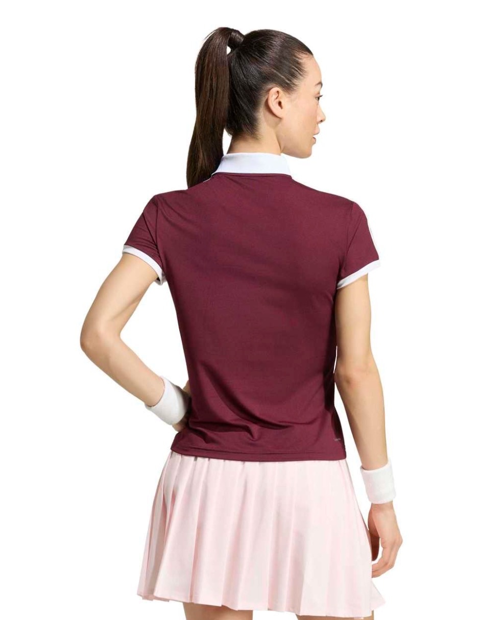 Playera tipo polo tennis para mujer 3