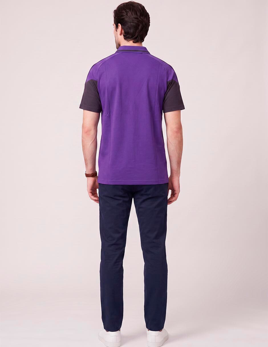 Playera tipo polo manchester united tiro 25 competition para hombre 3