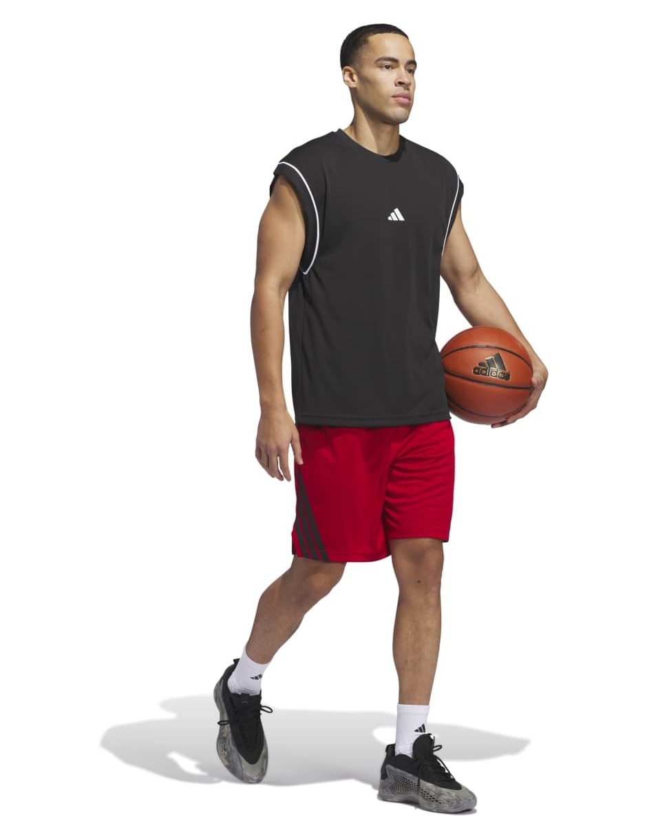 Short con bolsillos Adidas para Básquetbol Hombre