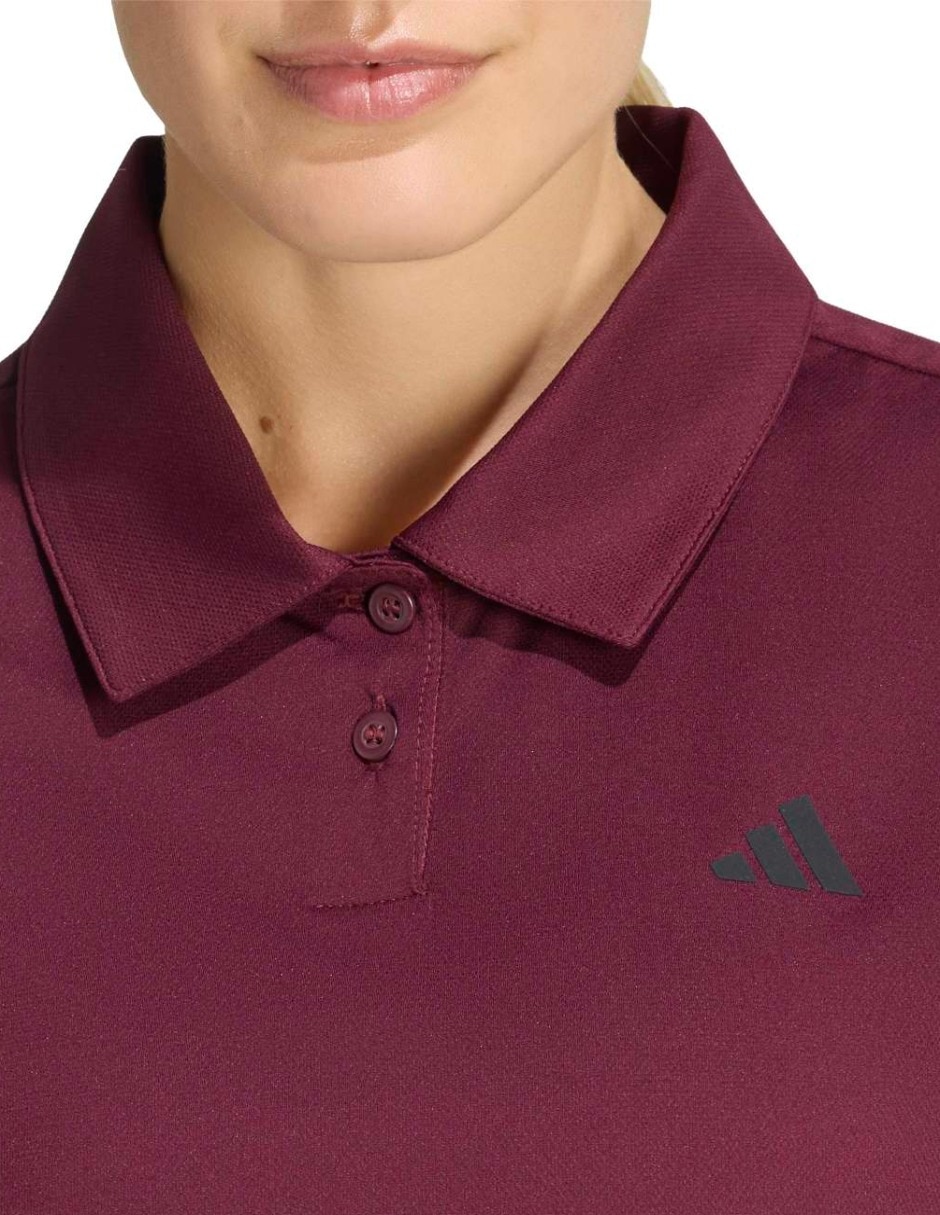 Playera tipo polo tennis para mujer 4