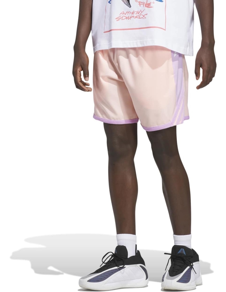 Short con bolsillos Adidas para Básquetbol hombre