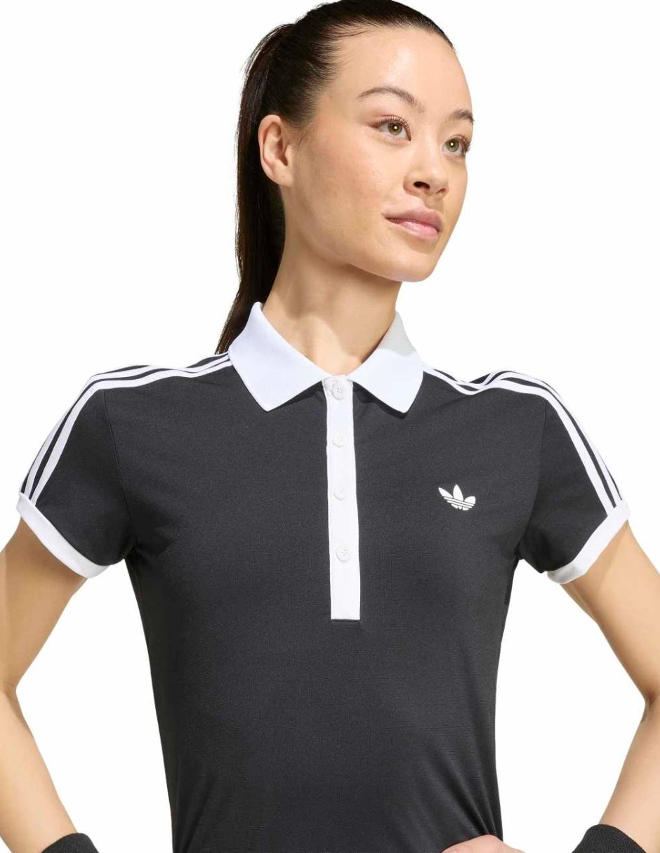 Playera tipo polo tennis para mujer 4