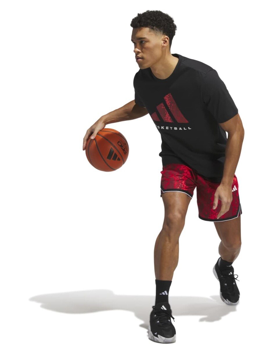 Short con bolsillos para básquetbol hombre 6
