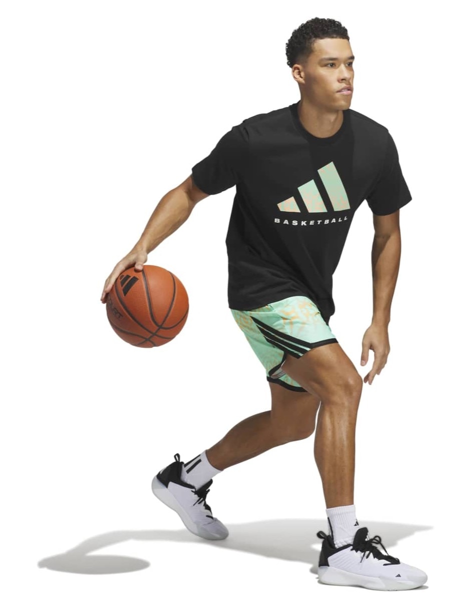 Short con bolsillos Adidas para Básquetbol hombre