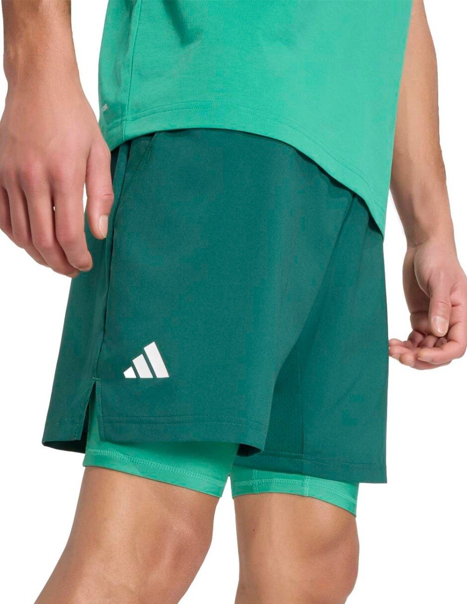 Short con bolsillos para tennis hombre 4