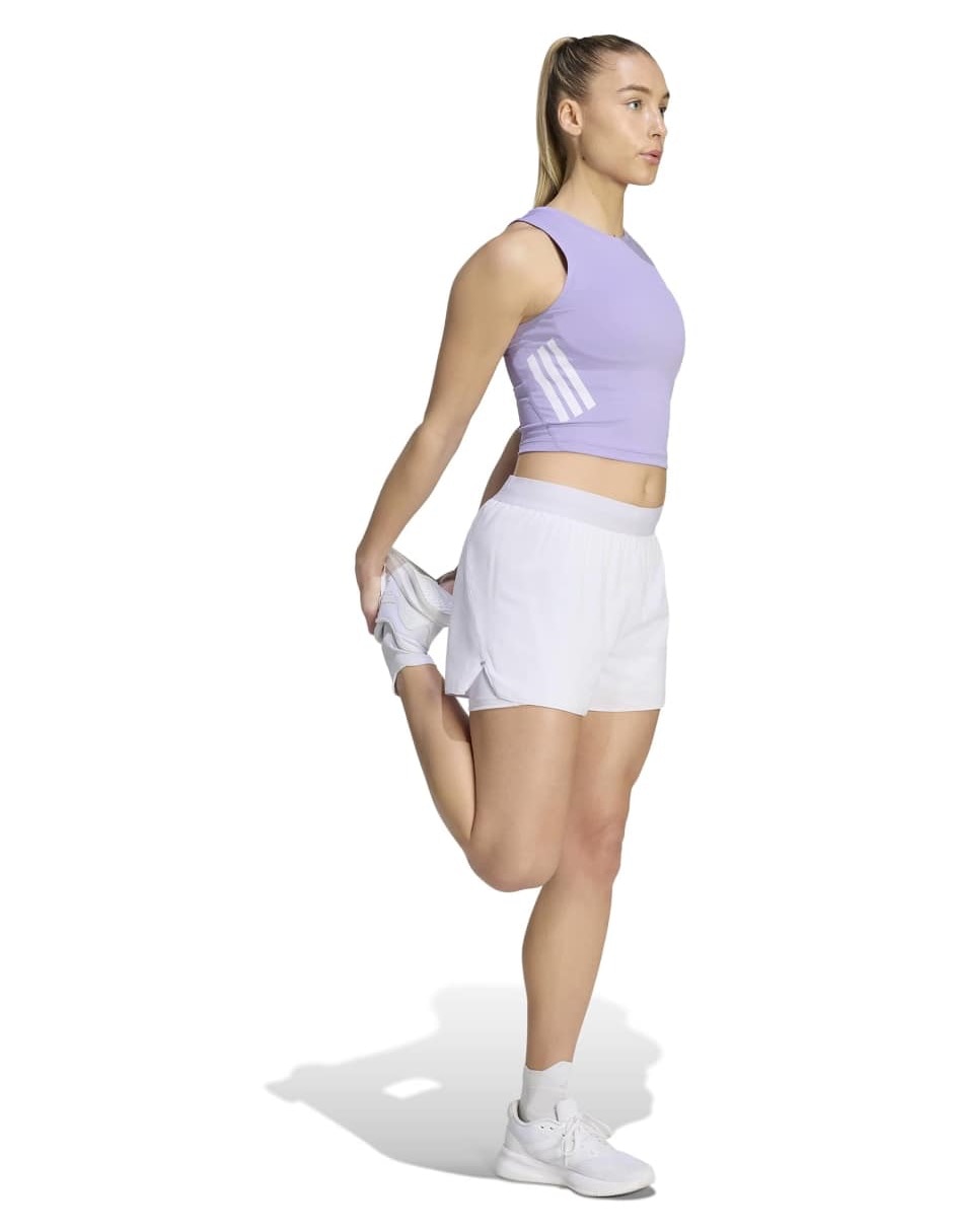 Short con bolsillos Adidas para correr mujer