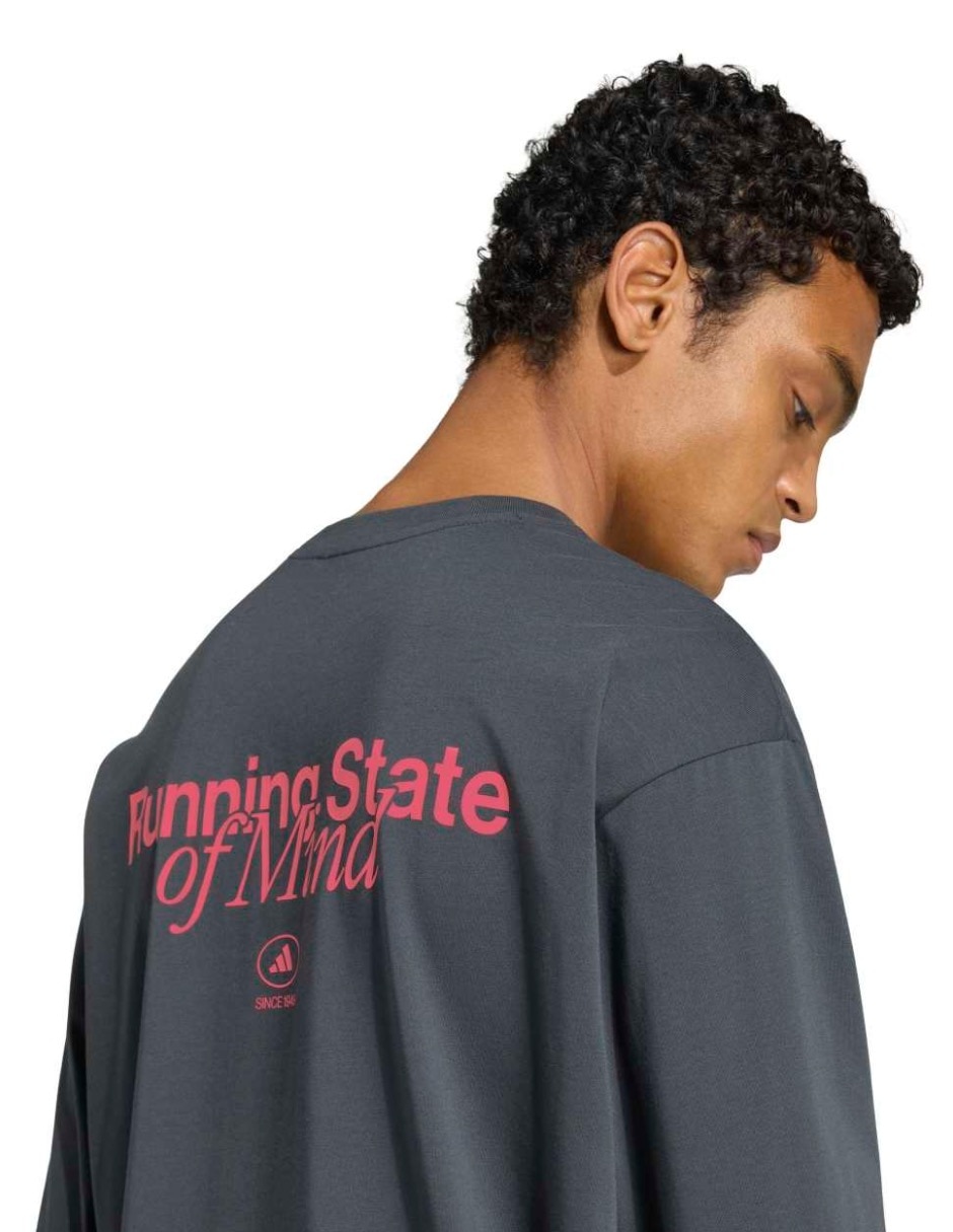 Playera deportiva para correr unisex 3