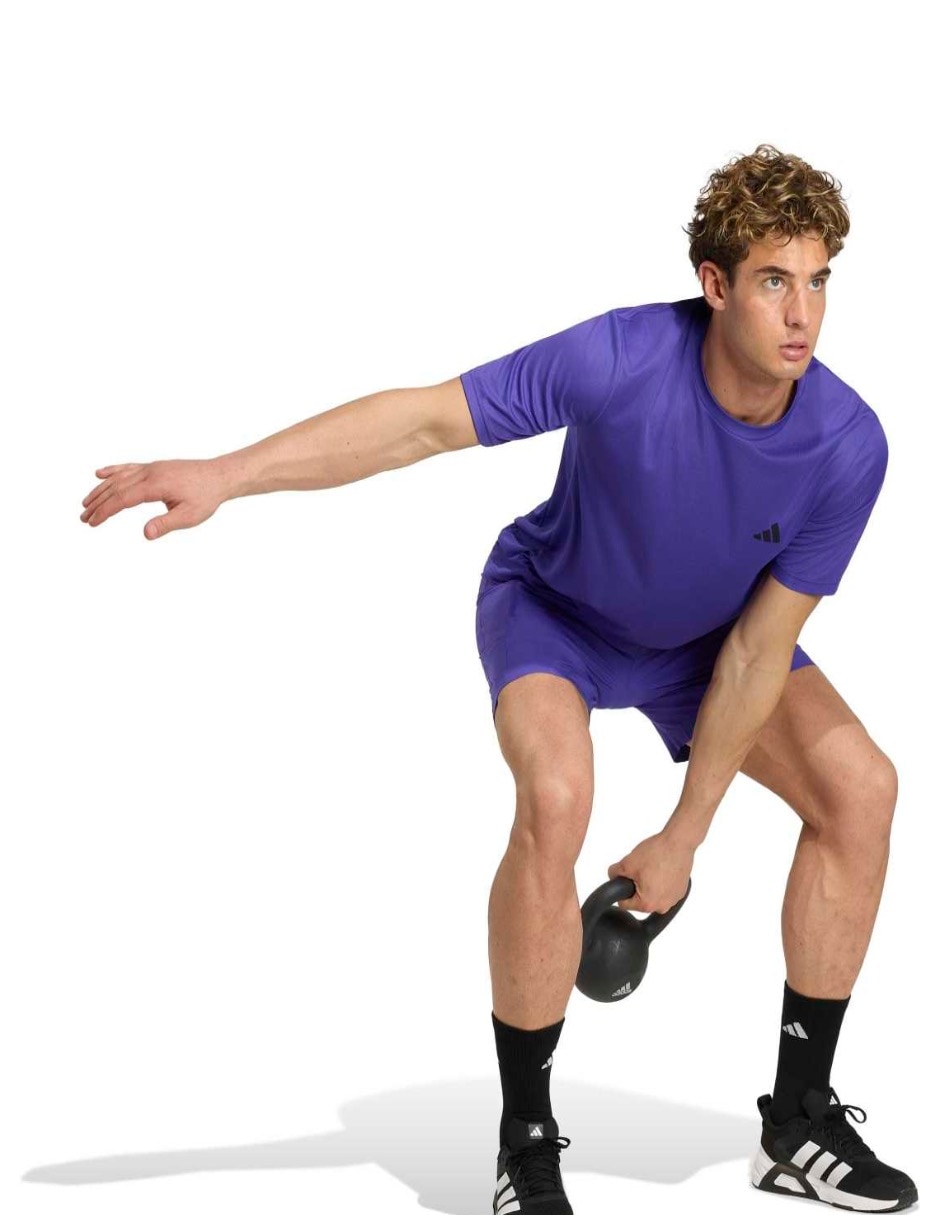 Playera deportiva para entrenamiento Adidas de hombre
