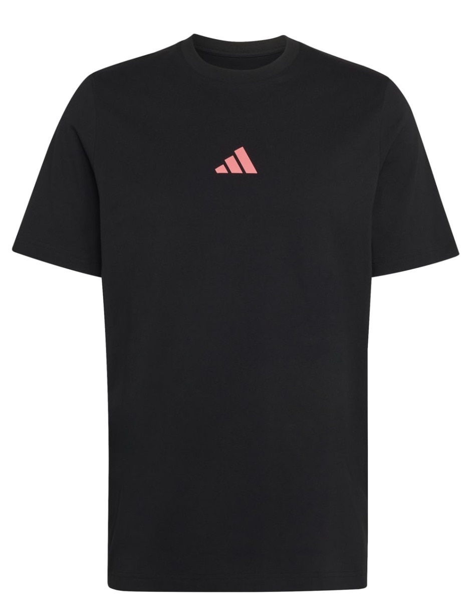 Playera deportiva para correr Adidas de hombre