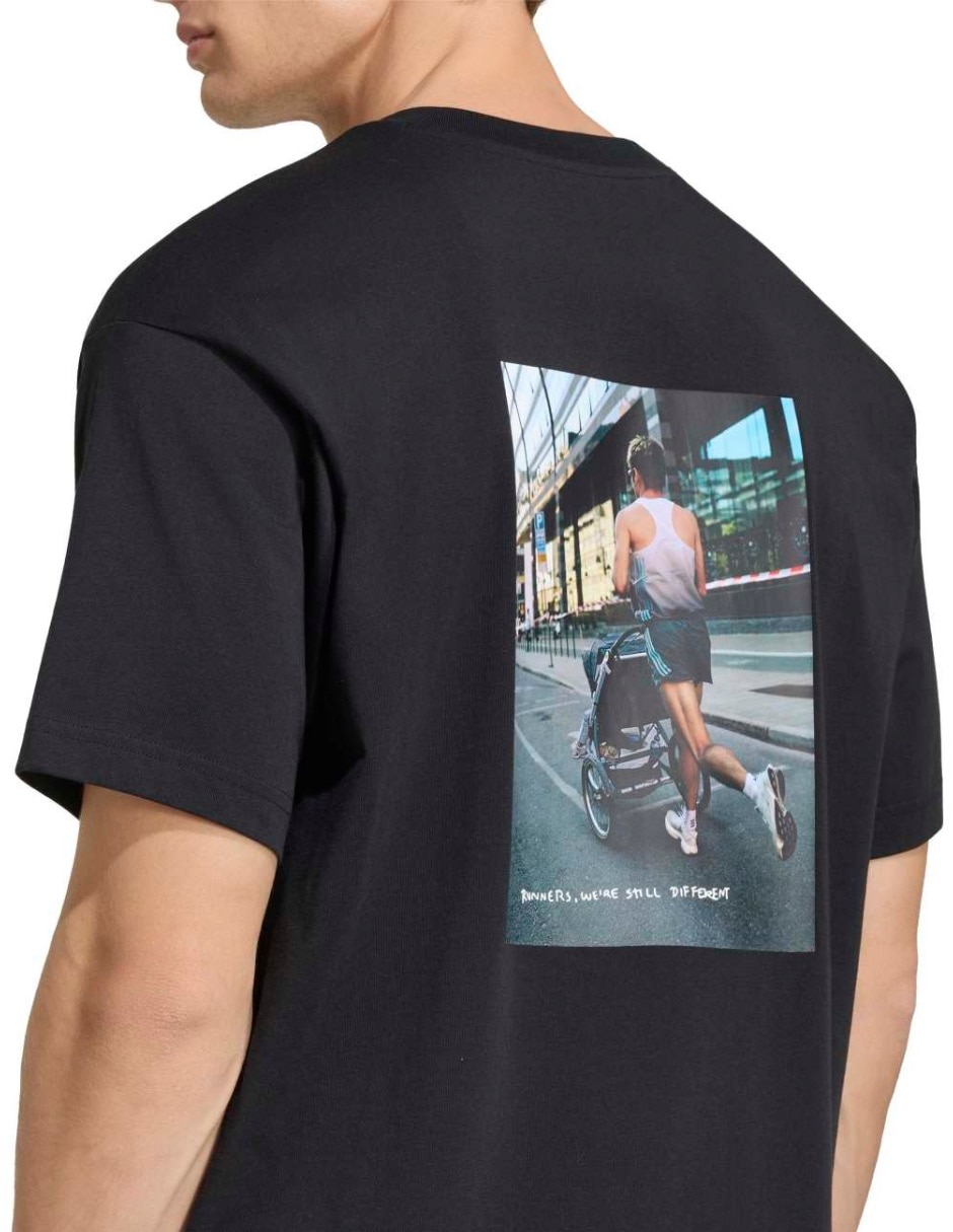 Playera deportiva para correr unisex 3