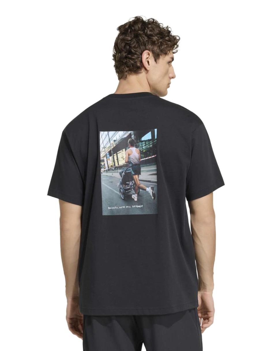 Playera deportiva para correr unisex 2