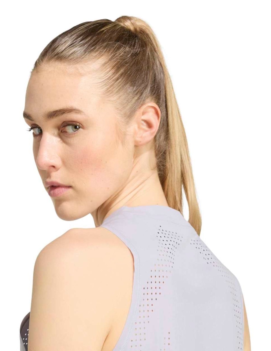 Playera deportiva para correr Adidas de mujer