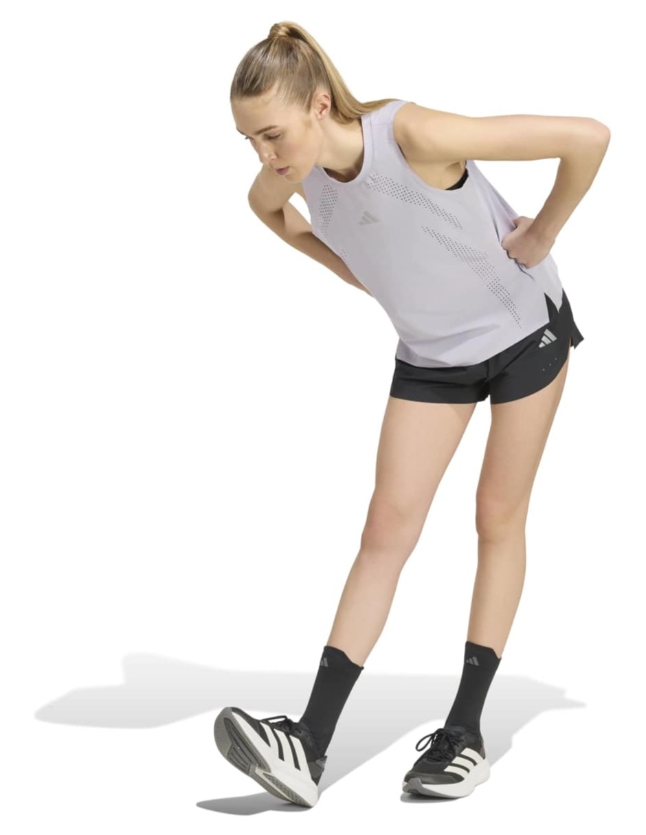 Playera deportiva para correr Adidas de mujer
