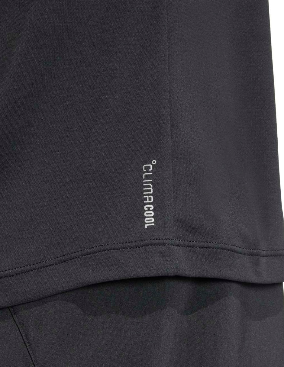 Playera deportiva para correr Adidas de hombre