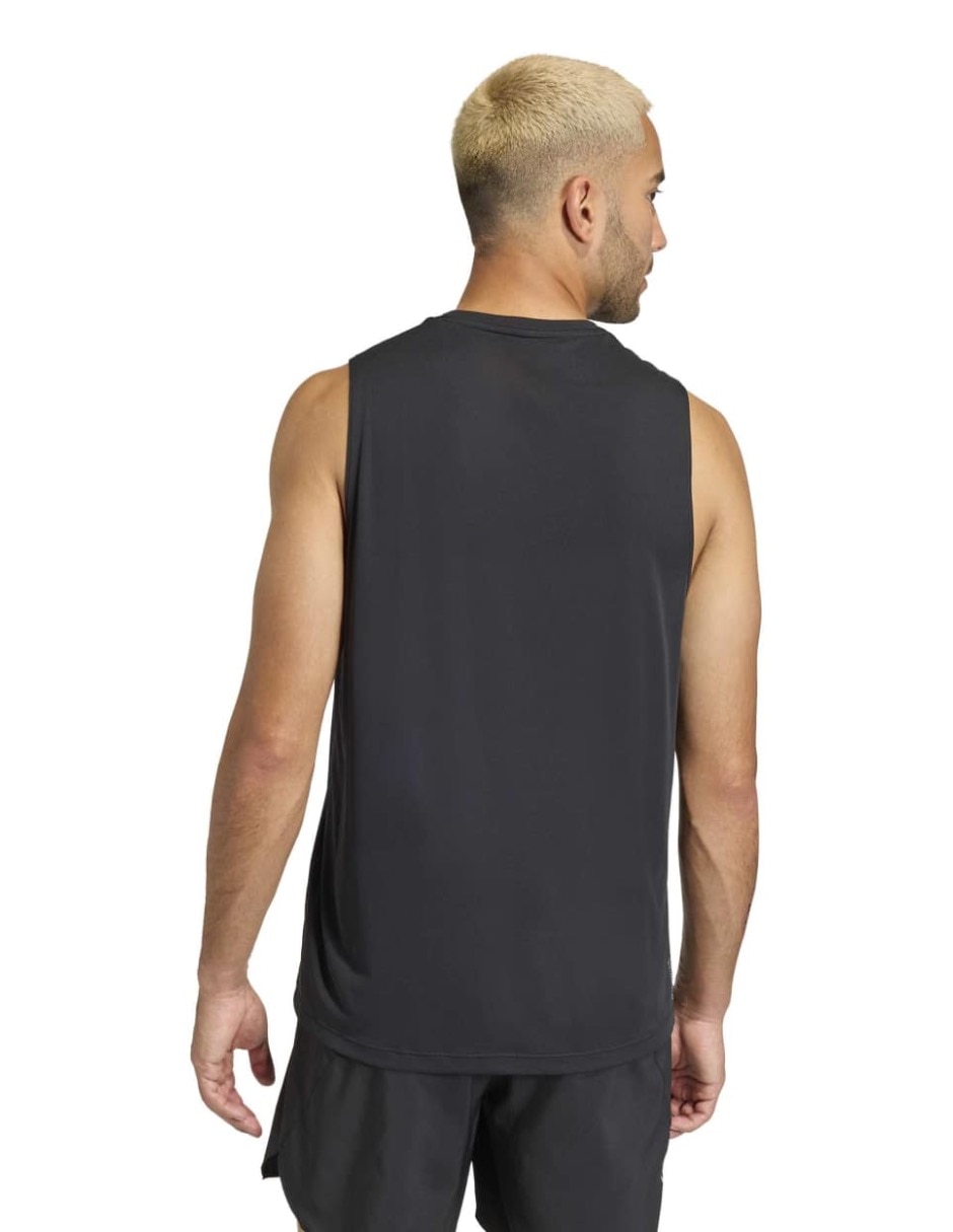 Playera deportiva para correr Adidas de hombre