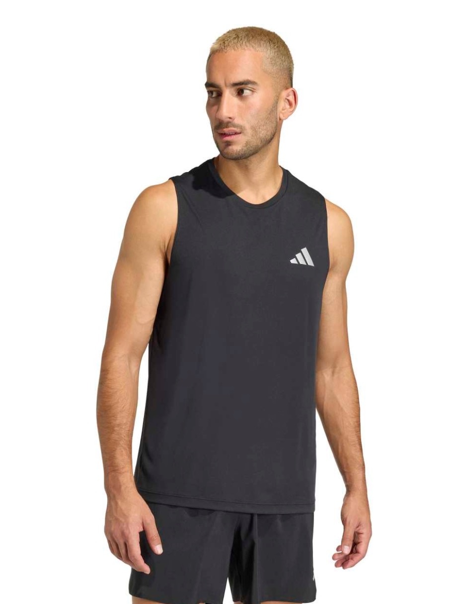Playera deportiva para correr Adidas de hombre