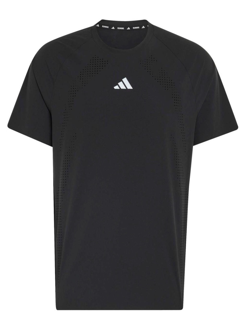 Playera deportiva para correr Adidas de hombre