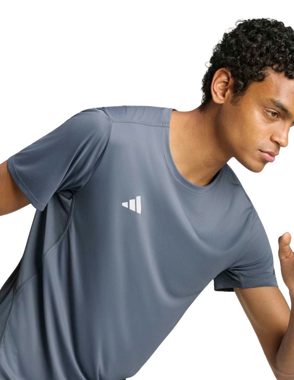 Playera deportiva para correr de hombre 4