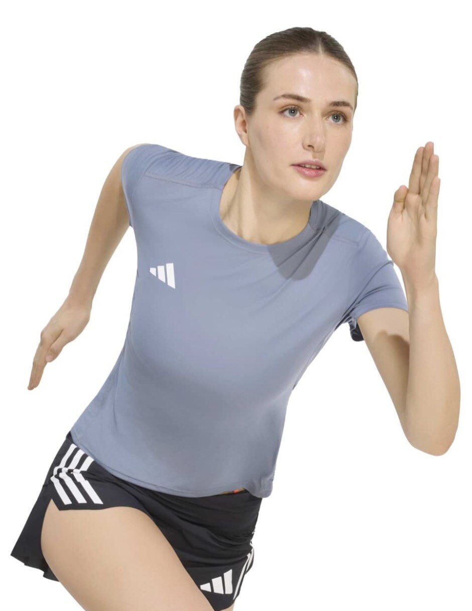 Playera deportiva para correr de mujer 5